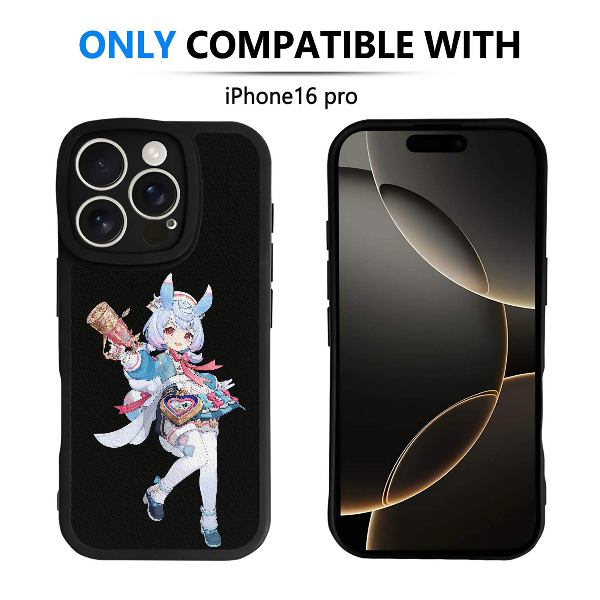 げんし神 シゲウィン genshin Shigewin 【iPhone 16シリーズ対応】シリコンスマホケース（レザー調） 材質：シリコン